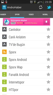 AndroHaber android App screenshot 6